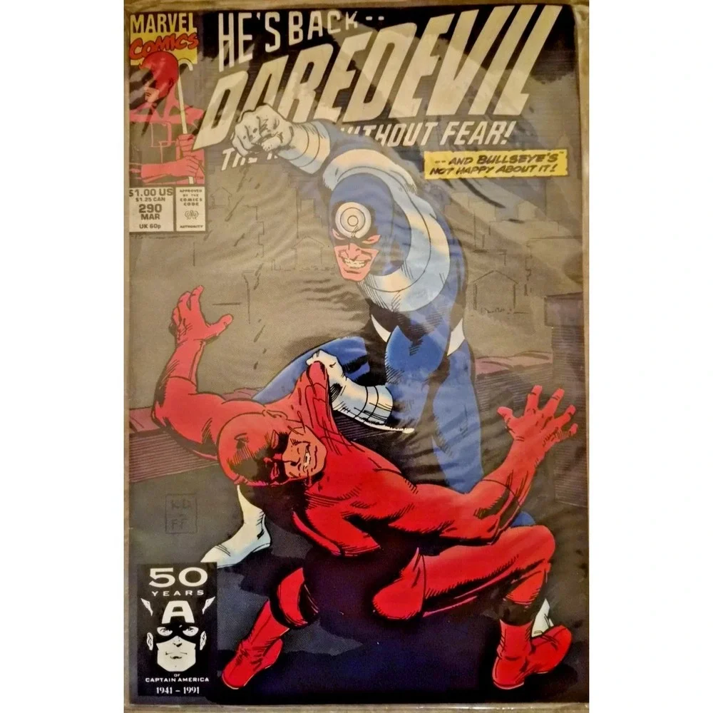 Marvel Comics Daredevil Lot of 10. # 264, 267, 268, 276, 278, 280, 284, 290, 296